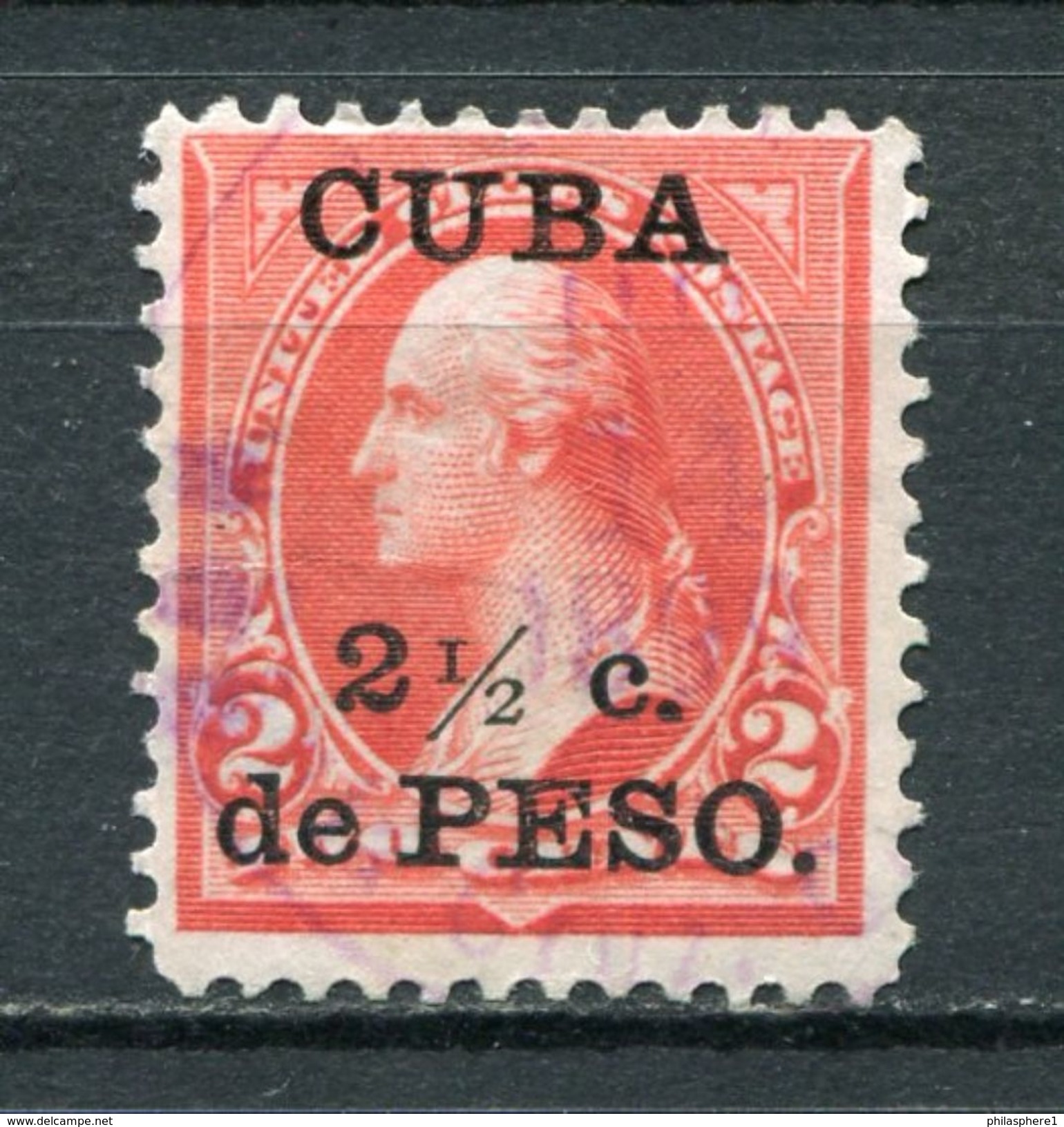 US Besetzung Puerto Principe Nr.A 19         O  Used        (547) - Cuba