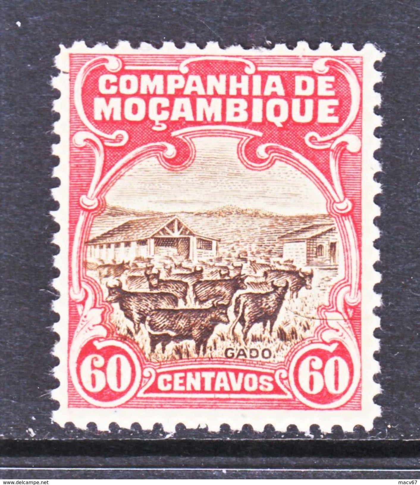 Companhia De Mozambique 139  *  CATTLE - Mozambique