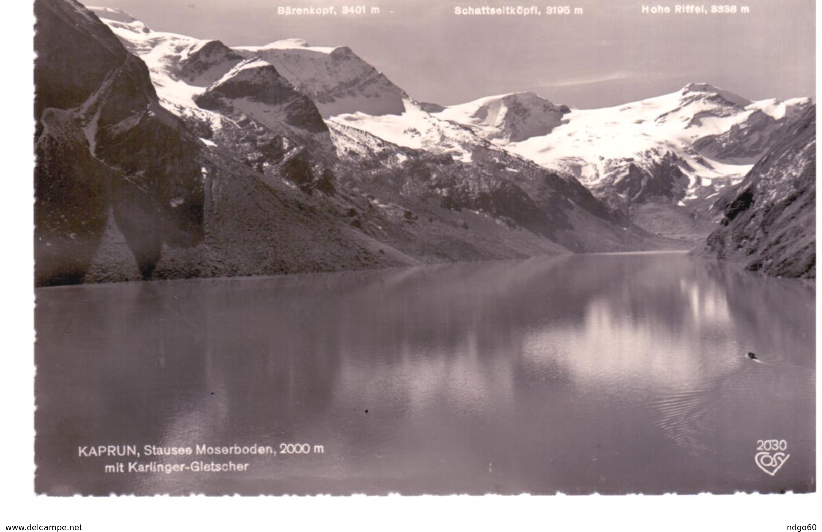 Kaprun - Stausee Moserboden Mit Karlinger-Gletscher - Kaprun