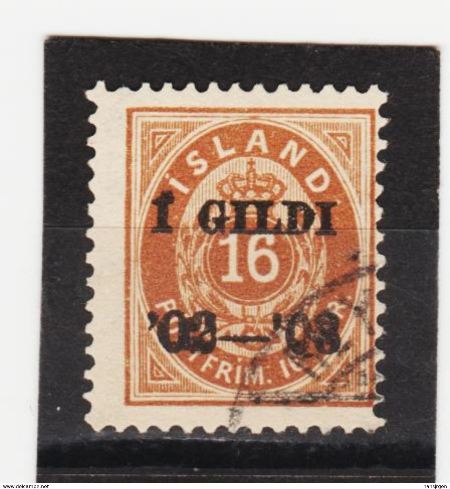 MAG1429  ISLAND 1902  Michl 29 Used / Gestempelt  ZÄHNUNG Siehe ABBILDUNG - Gebraucht