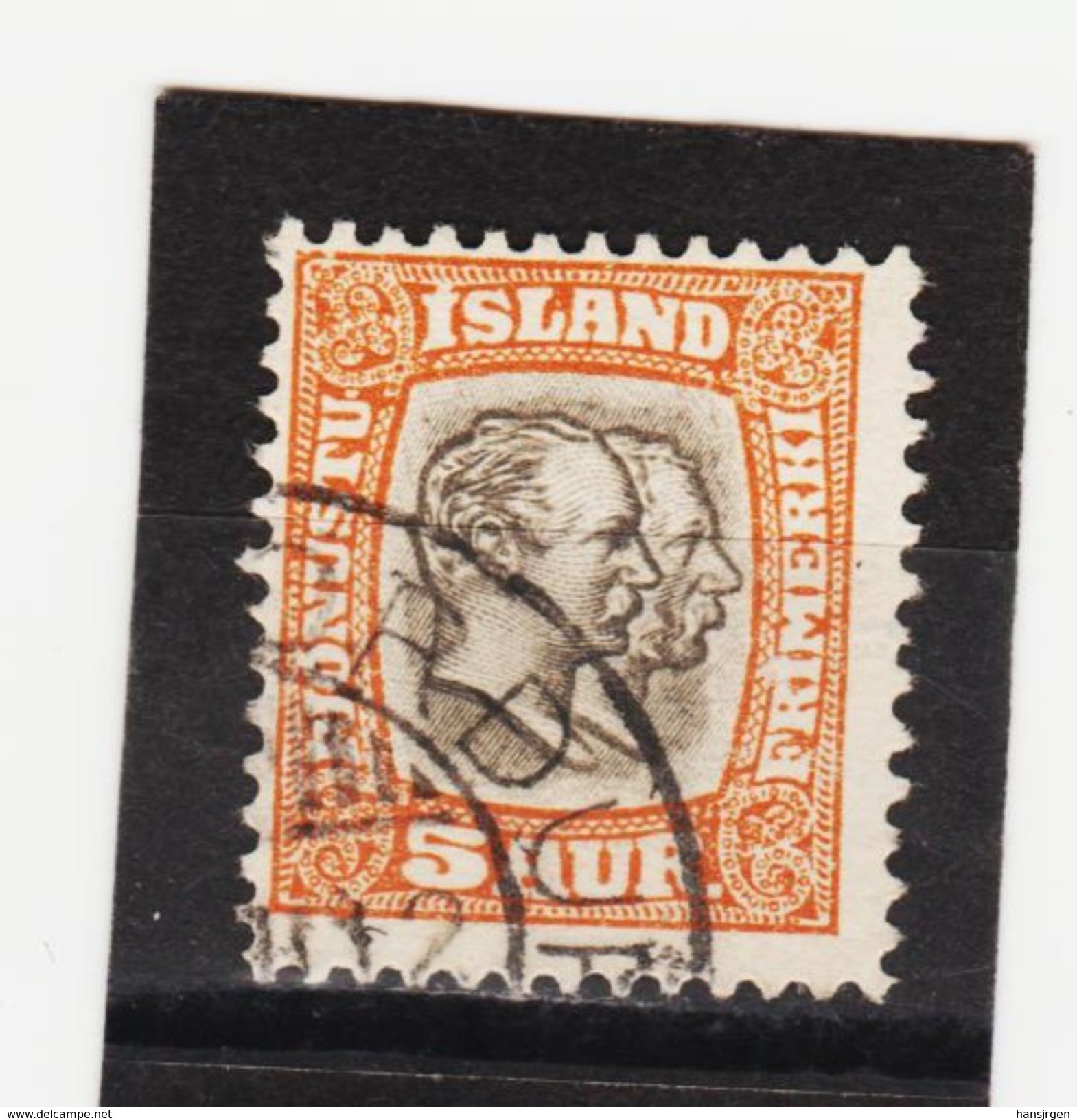 MAG1442  ISLAND 1907  Michl 26 DIENST Used / Gestempelt  ZÄHNUNG Siehe ABBILDUNG - Dienstmarken