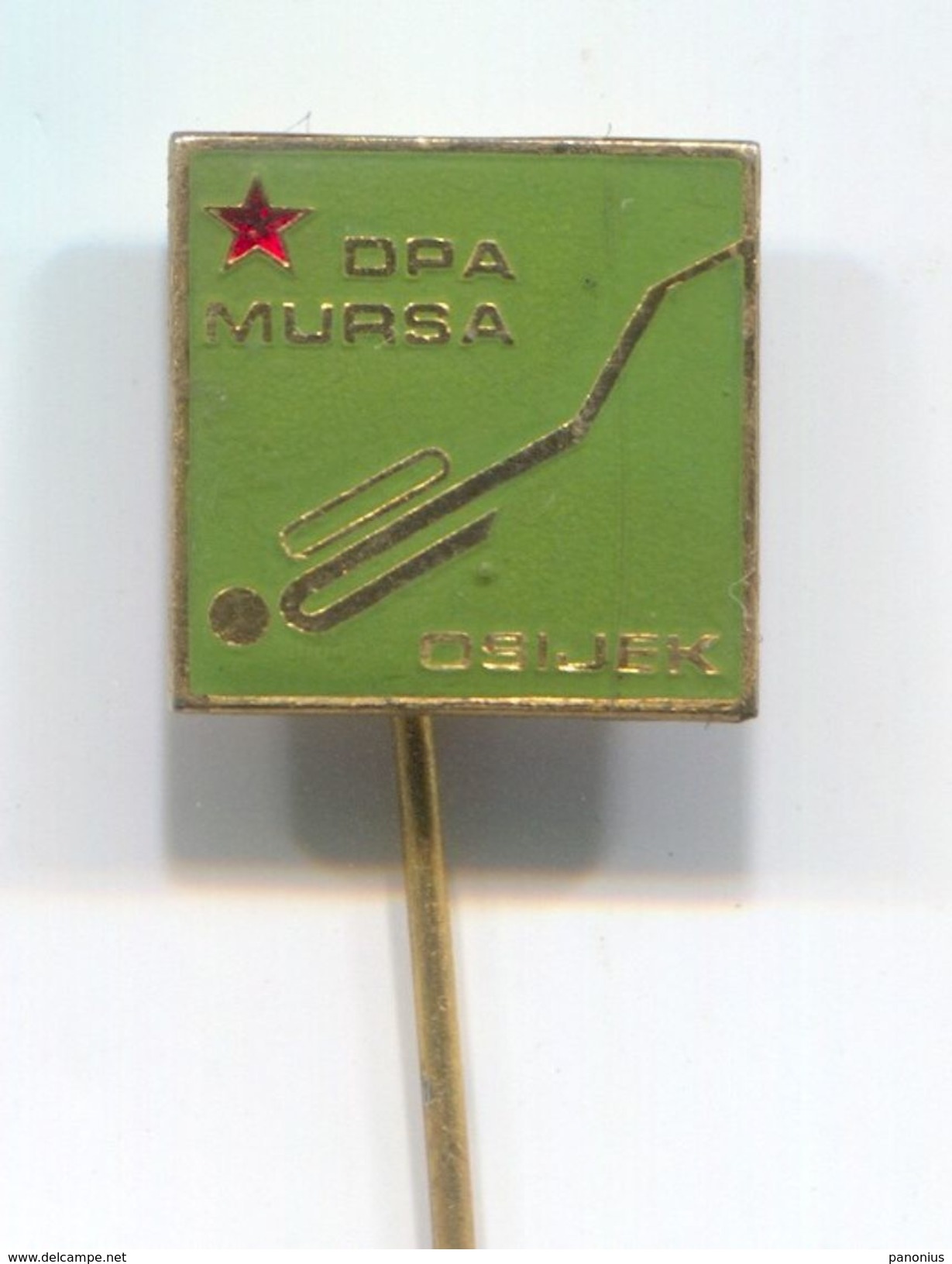 DIVING - Underwater Activities, Club MURSA Osijek, Croatia, Vintage Pin, Badge, Abzeichen, Enamel - Diving