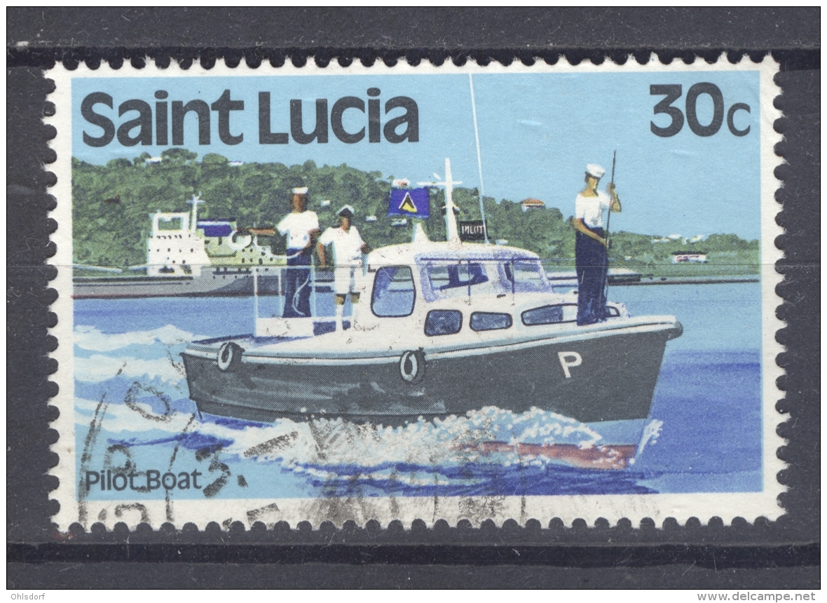 ST. LUCIA 1980: Sc 509, O - FREE SHIPPING ABOVE 10 EURO - St.Lucia (1979-...)
