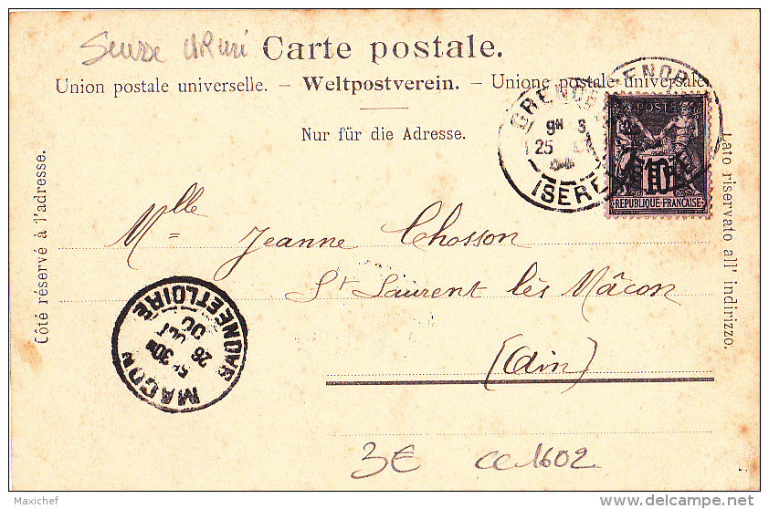 Hospenthal - Vue Générale - Circulé 1900 - Hospental