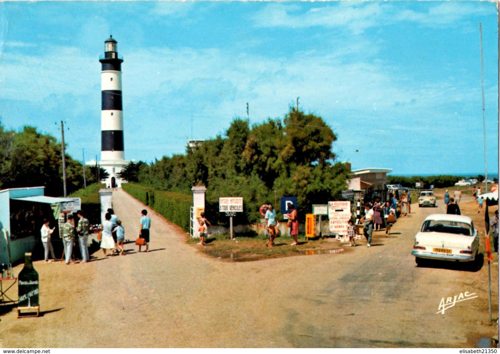 Ile D'Oléron, Chassiron Entrée Du Phare - Ile D'Oléron