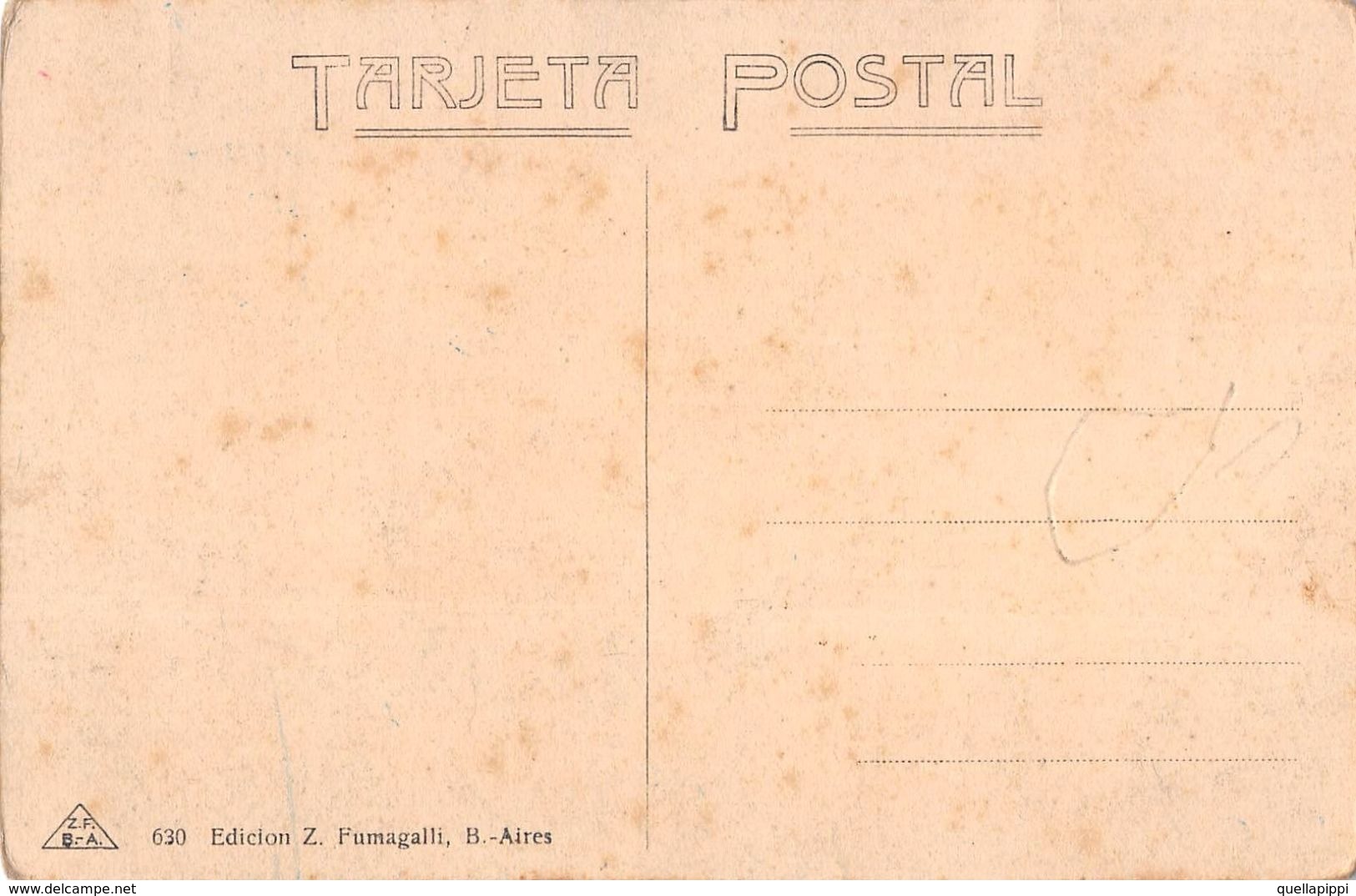 06517 "REP. ARGENTINA - PAISAJE"  ANIMATA, CARRO, CAVALLI.  CART NON SPED - Argentina