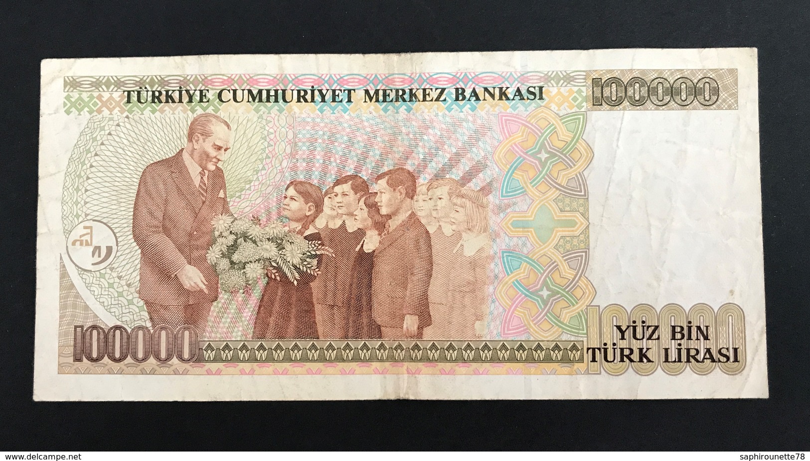 TURQUIE - Billet De 100.000  - 1970 - N°E26613259 - Turkey