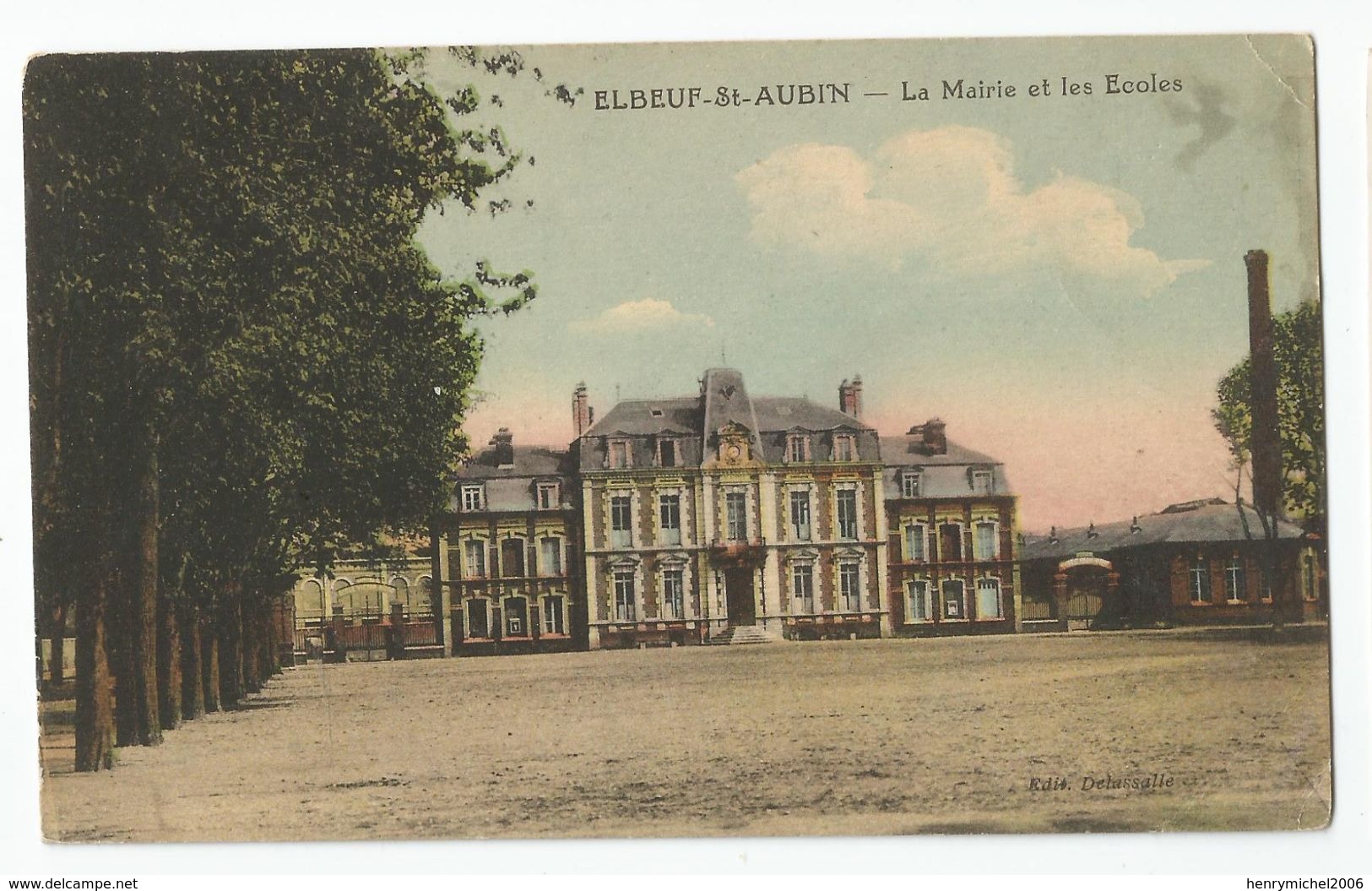 76 Elbeuf St Au Aubin La Mairie Et Les écoles - Elbeuf