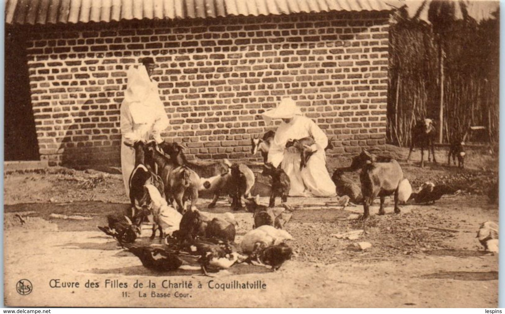 AFRIQUE -- CONGO - Oeuvre Des Filles De La Charité à Coquilhaville - Congo Belge