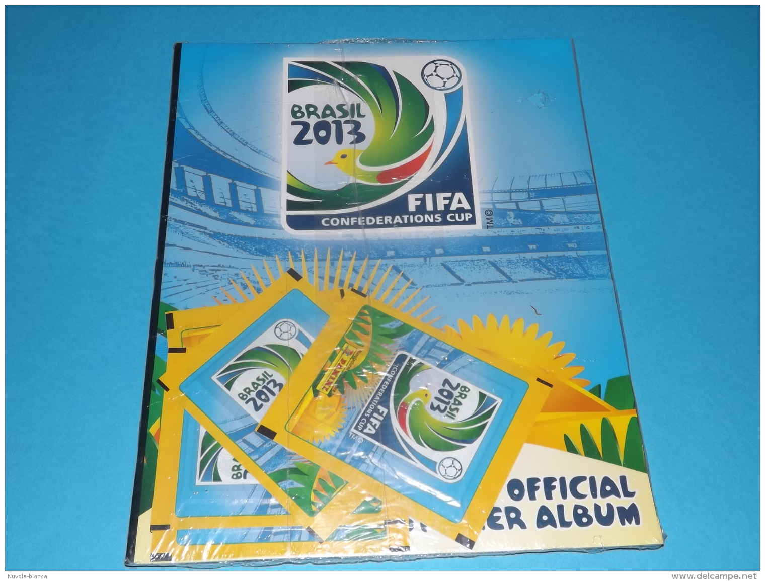 Brasil 2013 ,album Vuoto+5 Bustine In Blister Panini ,,,,2 - Edizione Italiana