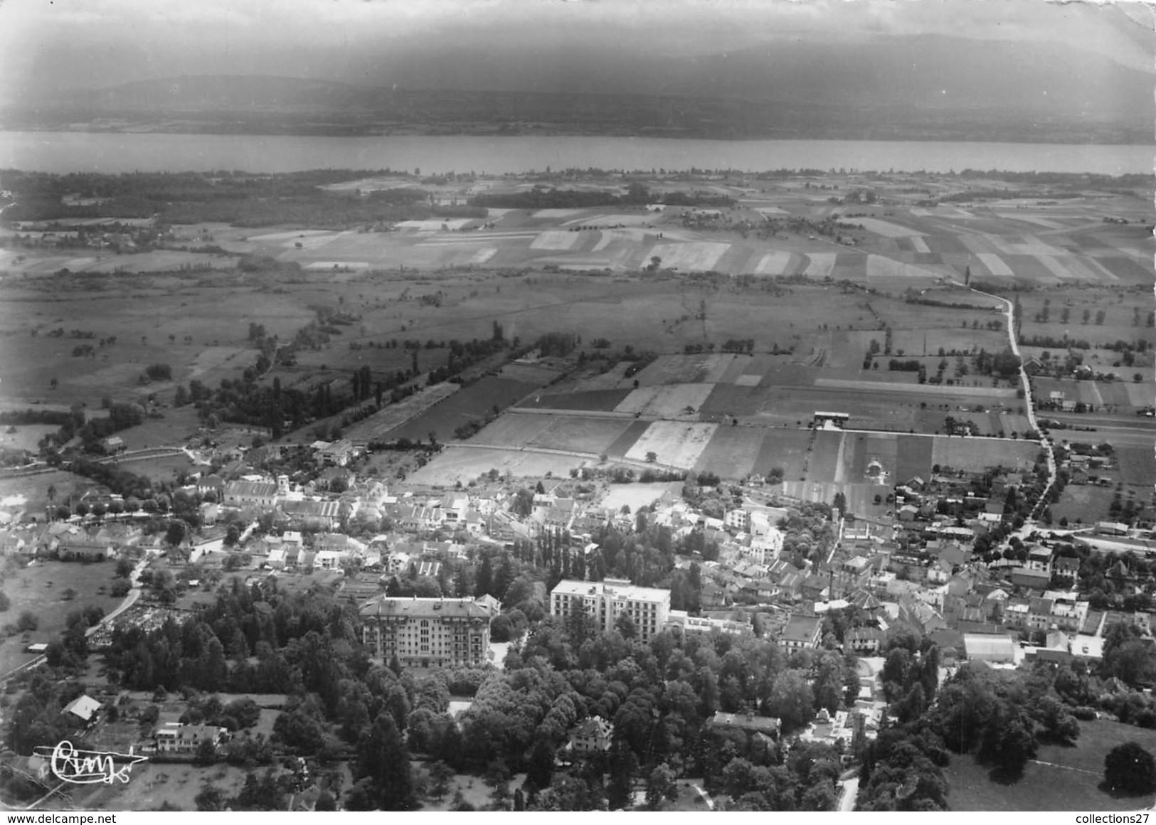 01-DIVONNE-LES-BAINS- VUE PANORAMIQUE AERIENNE - Divonne Les Bains