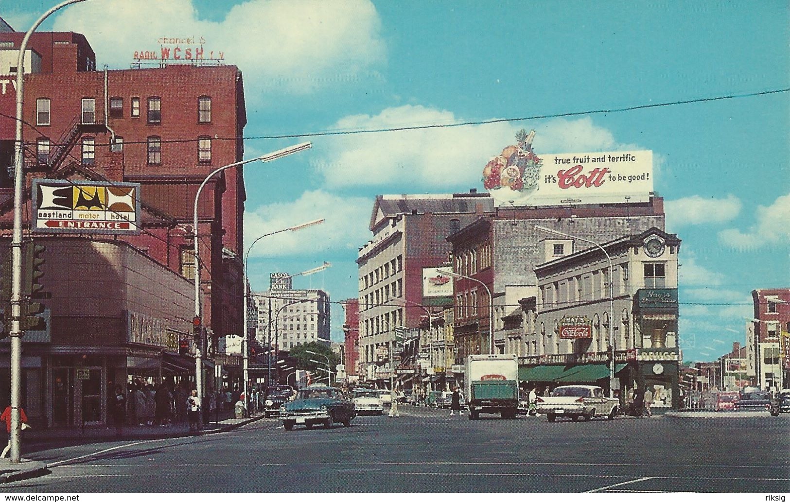 Congress Square, Portland Maine.  S-1445 - Portland