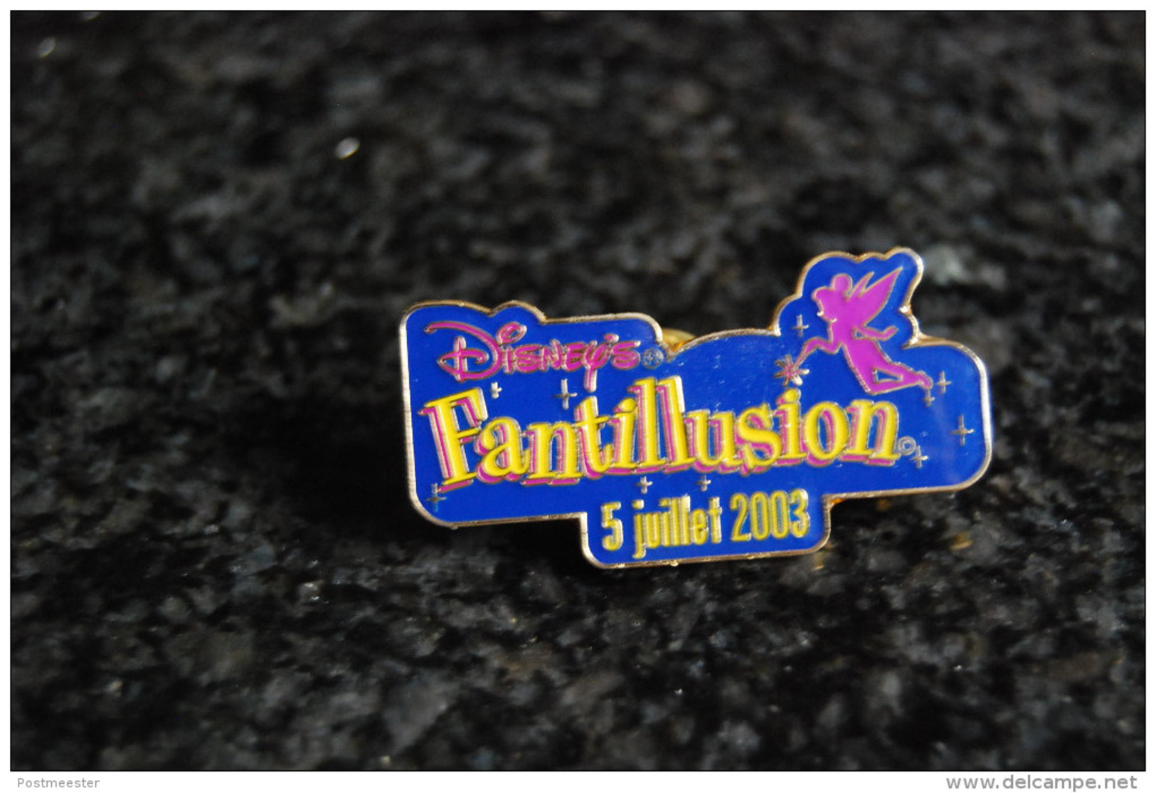 DLRP Cast Member Pin - Disney's Fantillusion Parade 5 Juillet 2003 (5 Juillet 2003) - Disney