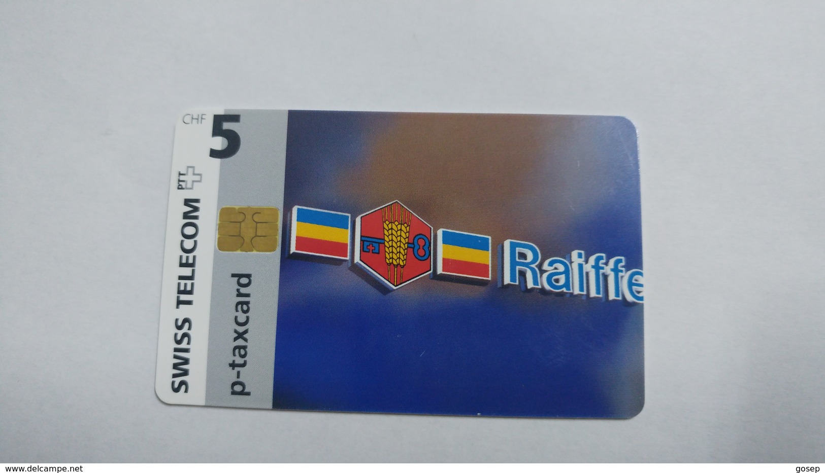 Switzerland-(stpc-bq-018)-raiffeisen Bank-(5chf)-(privat Chip)-tirage-1.000-used Card - Schweiz