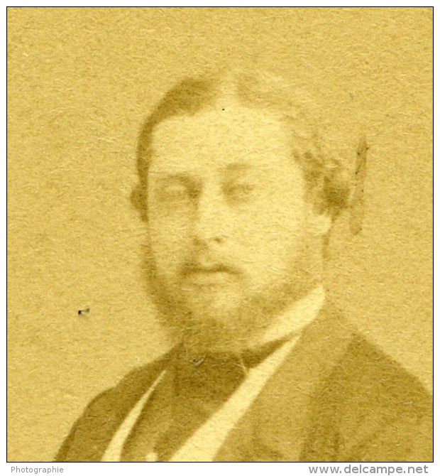 France Paris Prince De Galles Futur Edourd VII Ancienne Photo CDV Levitsky 1870 - Old (before 1900)