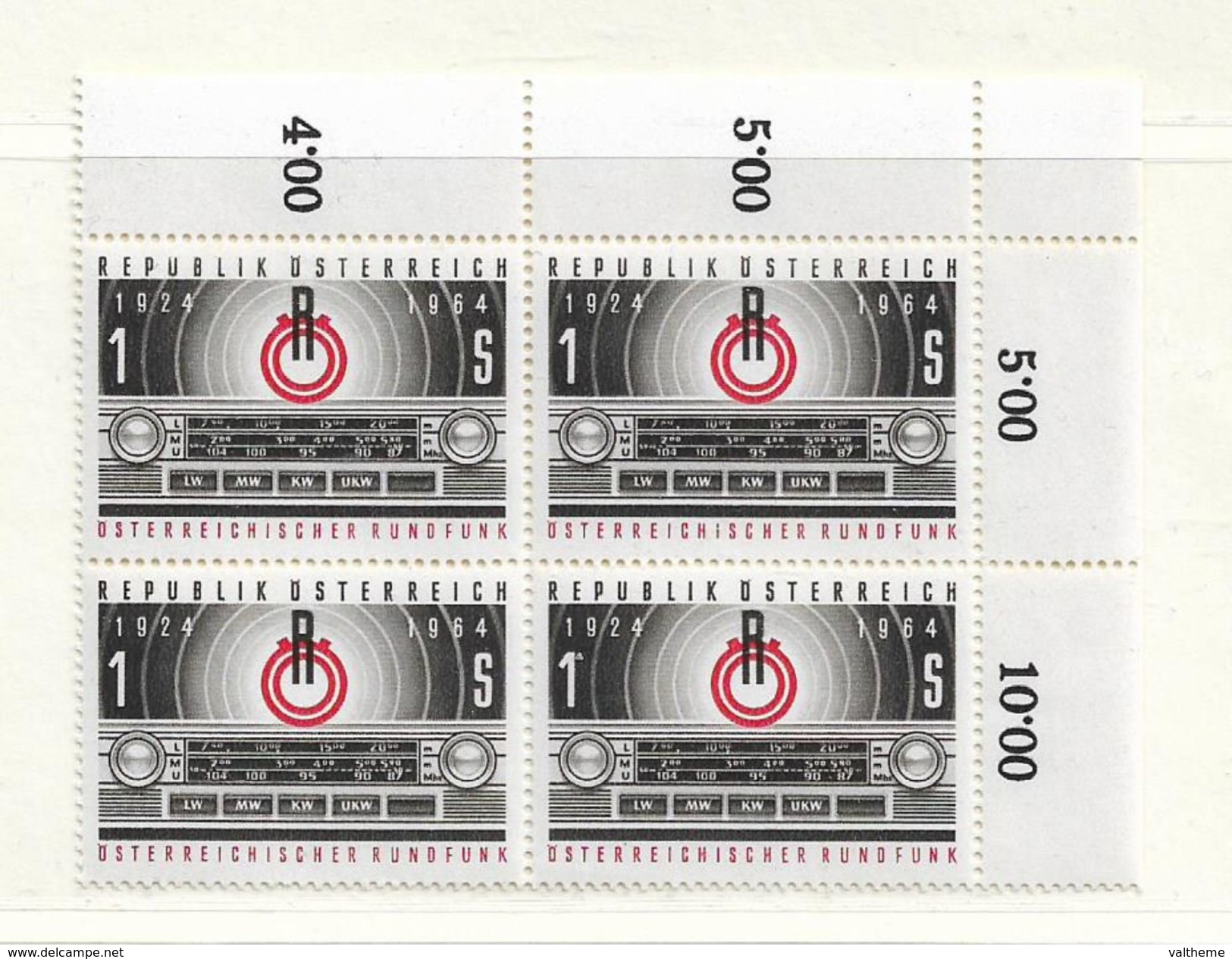 AUTRICHE  ( MD - 402 )  1964  N° YVERT ET TELLIER  N° 1011  N** - Unused Stamps