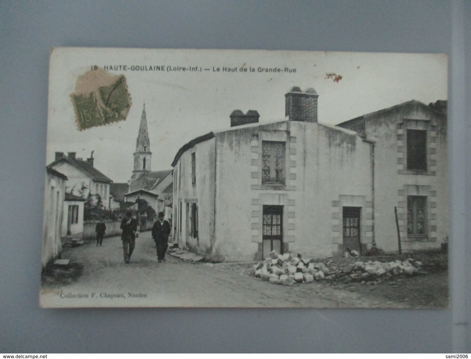 CPA 44 HAUTE GOULAINE LE HAUT DE LA GRADE RUE - Haute-Goulaine