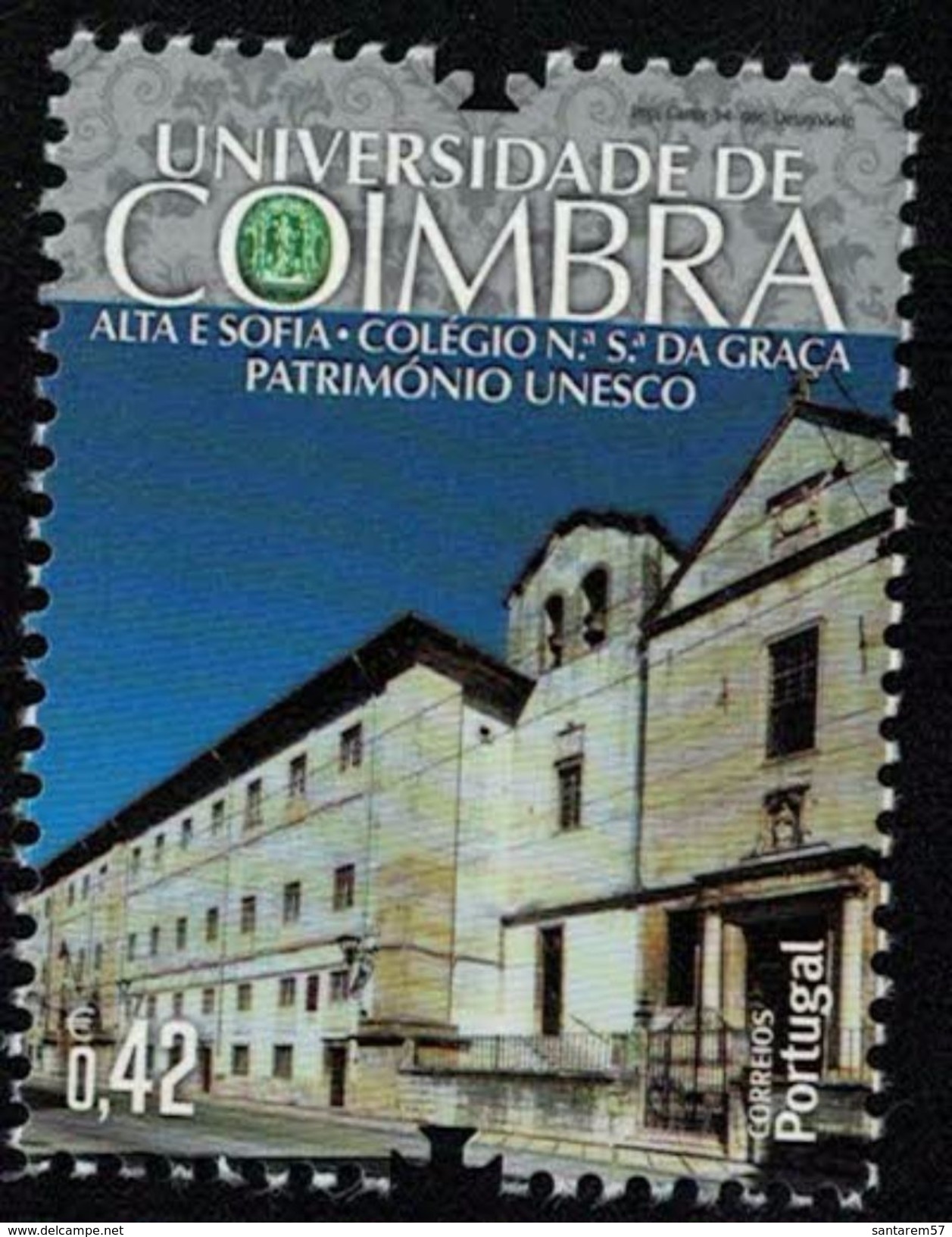 Portugal 2014 Université De Coimbra Alta E Sofia Collège Notre Dame De Graça Patrimoine Unesco - Unused Stamps