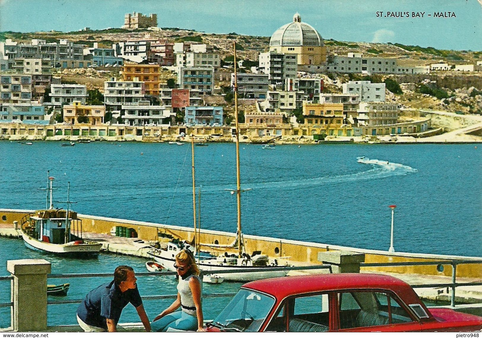 Malta, St. Paul Bay General View, Panorama, Vue Generale - Malta
