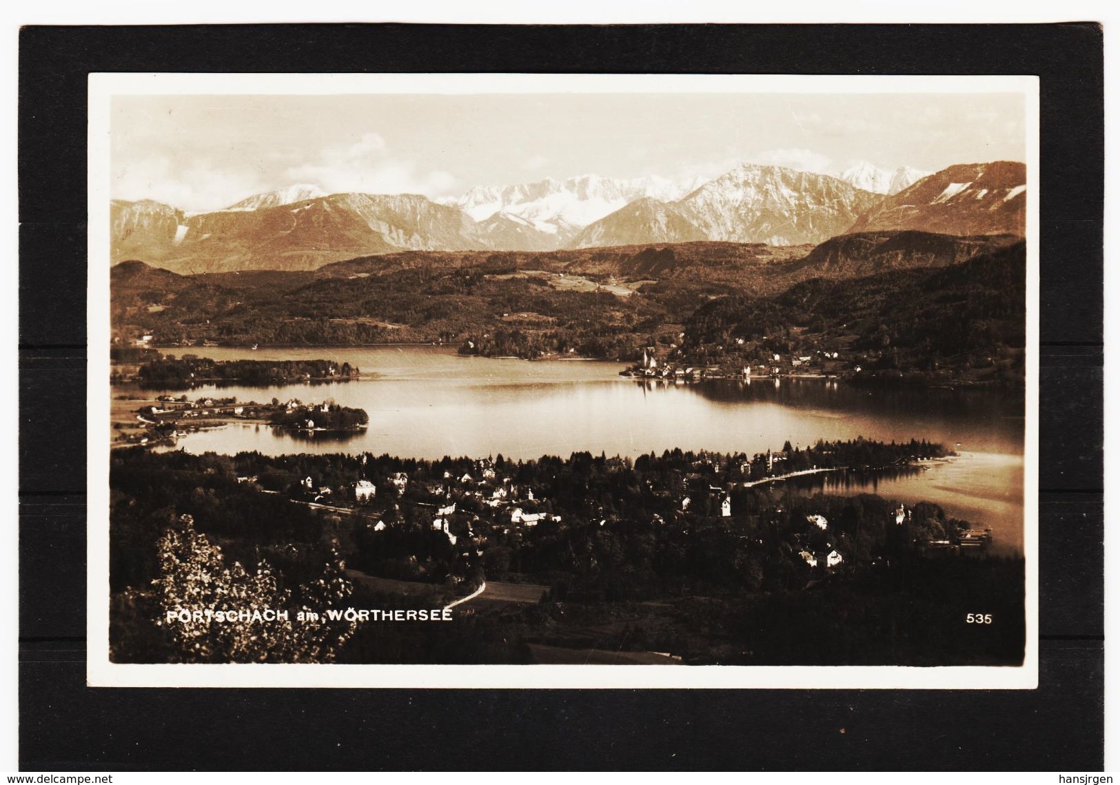 PRW426 POSTKARTE JAHR 1928 PÖRTSCHACH Am WÖRTHERSEE GEBRAUCHT  SIEHE ABBILDUNG - Pörtschach