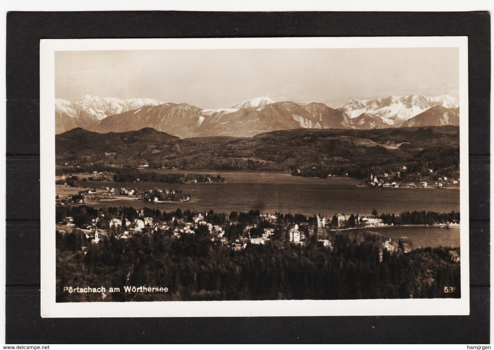 PRW430 POSTKARTE JAHR 1939 PÖRTSCHACH Am WÖRTHERSEE GEBRAUCHT  SIEHE ABBILDUNG - Pörtschach