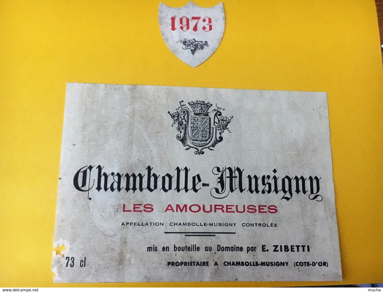 5255 -  Musigny, Chambolle-Musigny Corton Charlemagne,Pommard,Aloxe Corton Vosne Romanée ..... 10 étiquettes Dès 1972 - Bourgogne