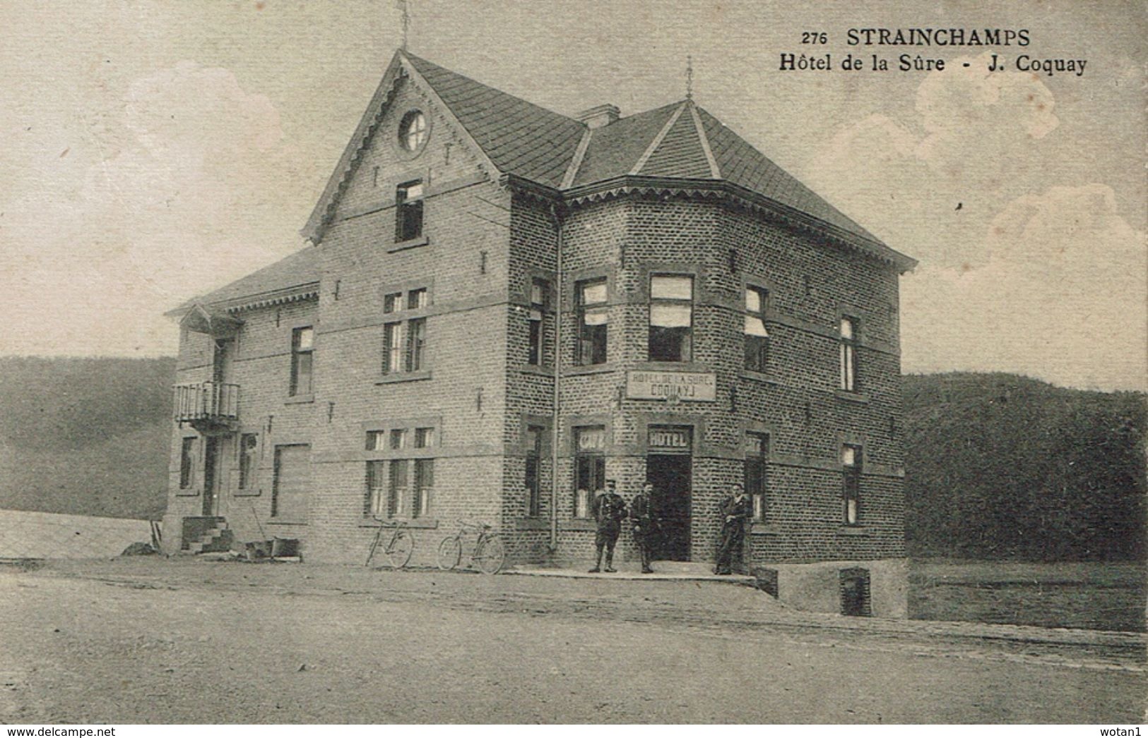 276. STRAINCHAMPS - Hôtel De La Sure - J. Coquay - Fauvillers