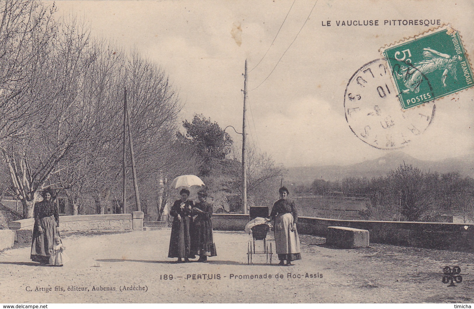 (20)    PERTUIS - Promenade De Roc-Assis (Artige) - Pertuis