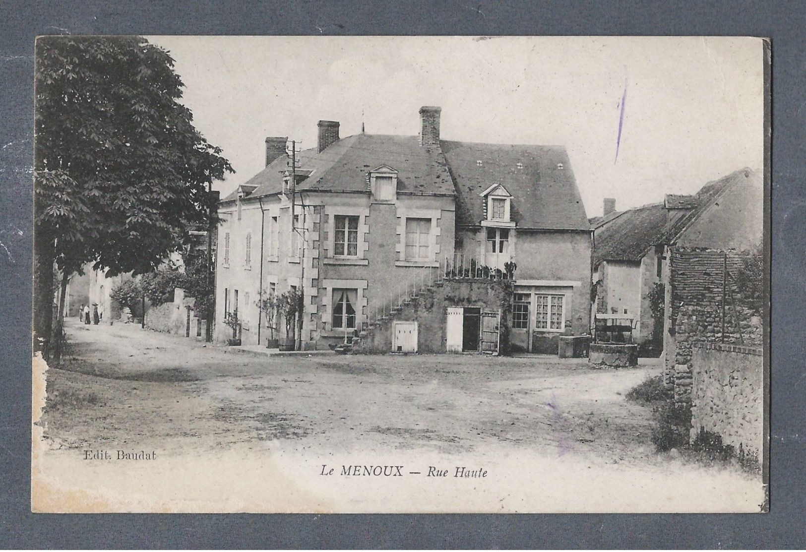 Le MENOUX, Rue Haute - Chateauroux