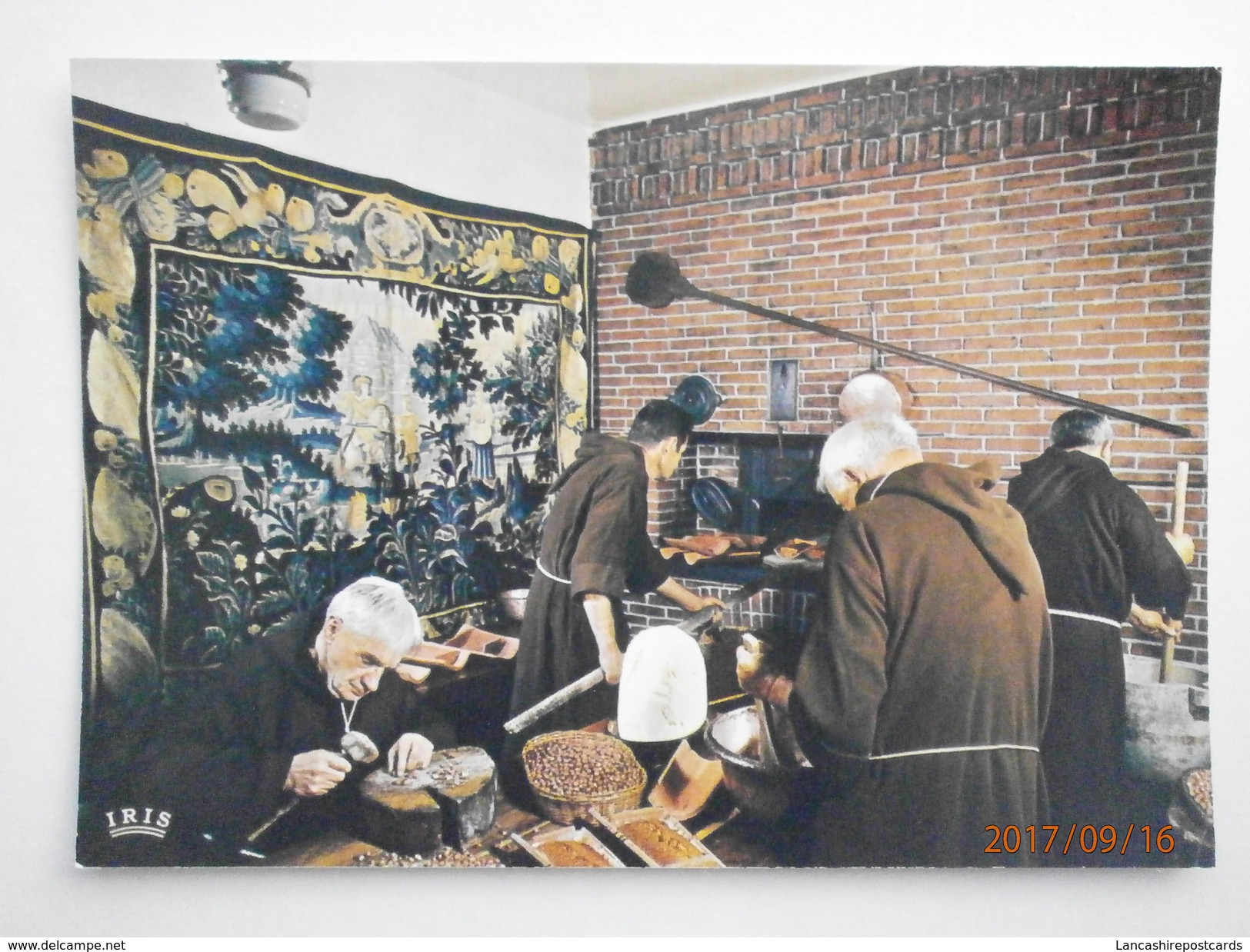 Postcard Le Creusois Monks Making Nut Cake My Ref B21935 - Other & Unclassified
