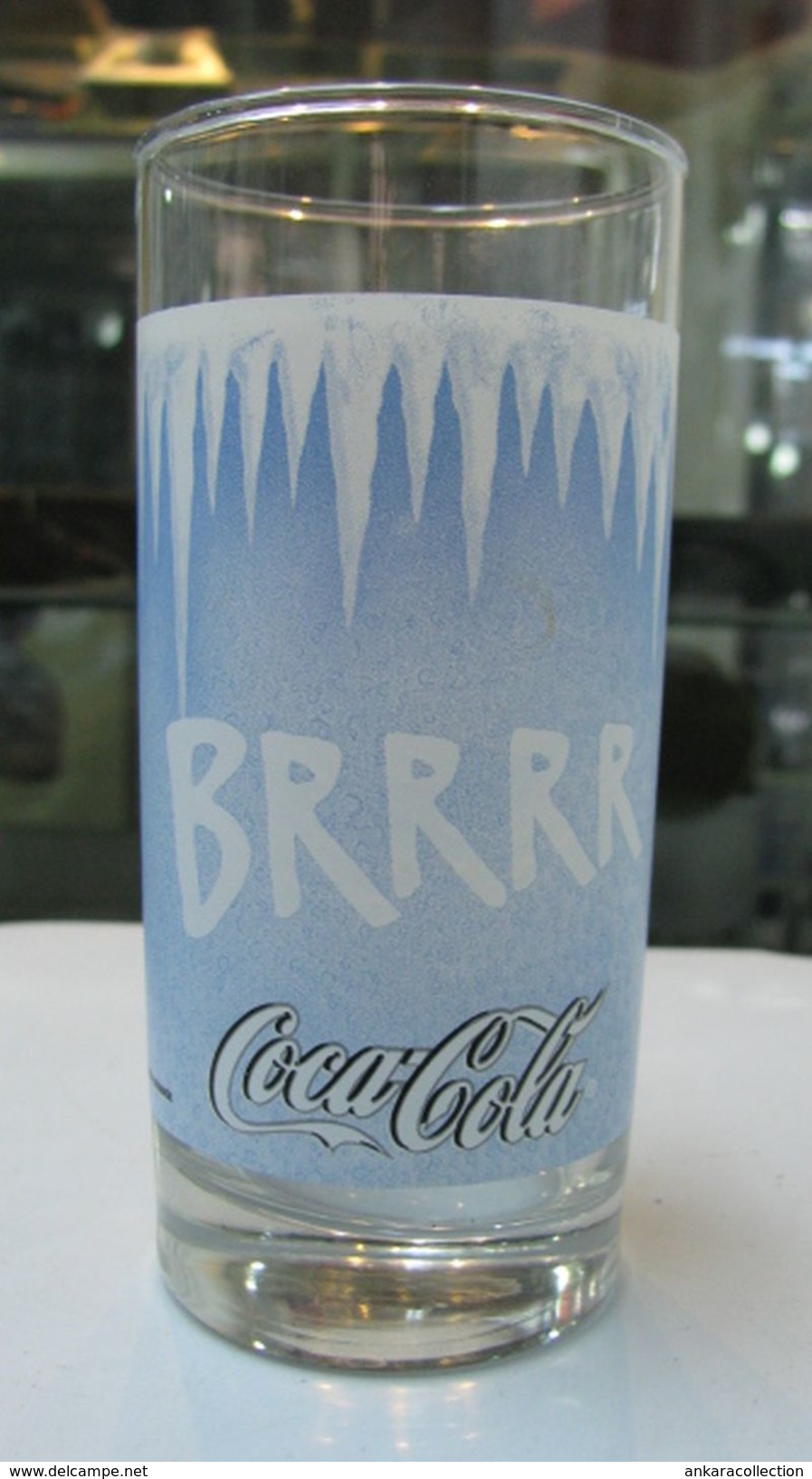 AC - COCA COLA BRRRR GLASS FROM TURKEY - Kopjes, Bekers & Glazen