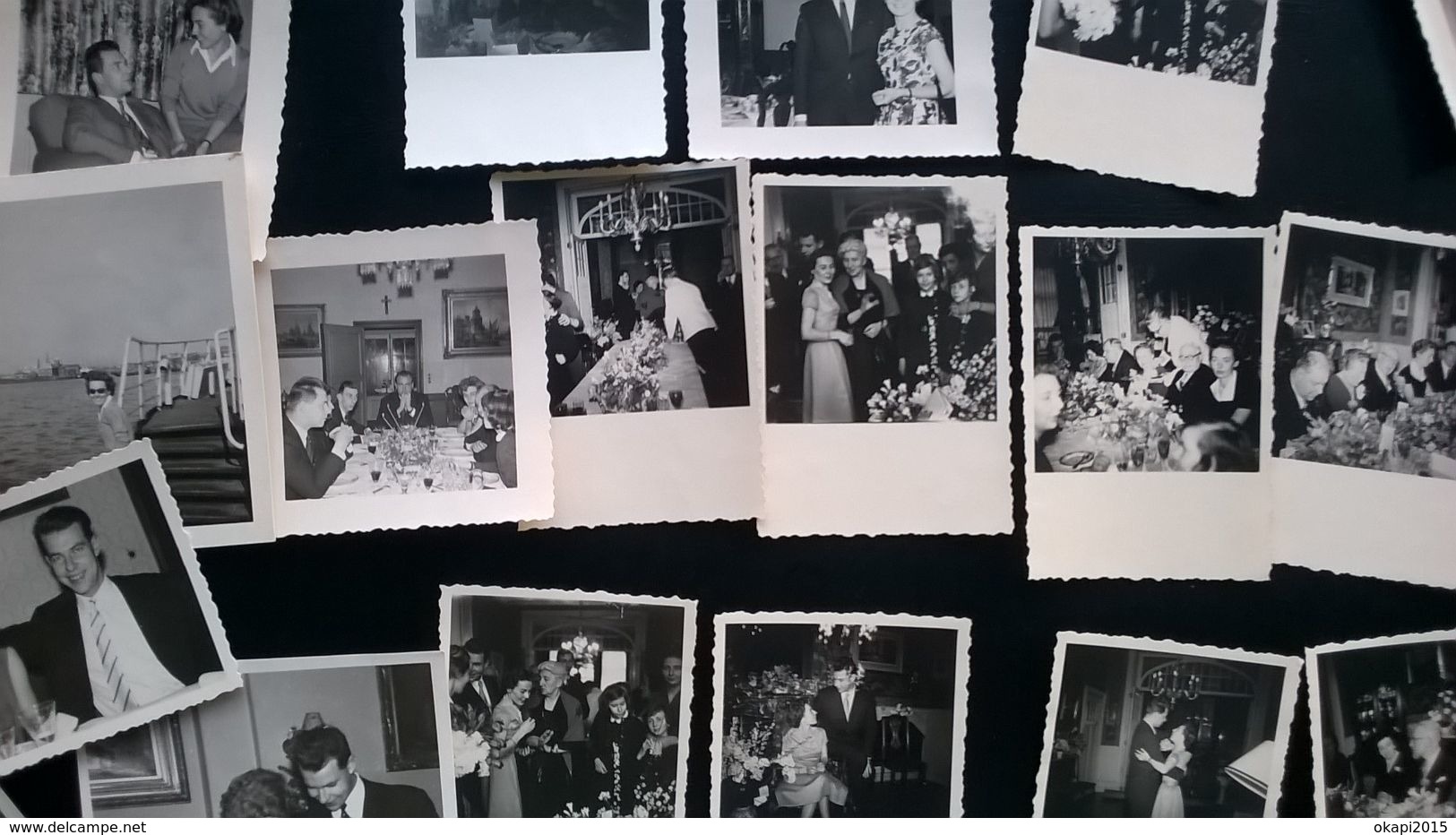 150 PHOTOS ORIGINALES EN NOIR-BLANC EN VRAC DES RESTES DE DIFFÉRENTS ALBUMS - Années 1930 à 1960