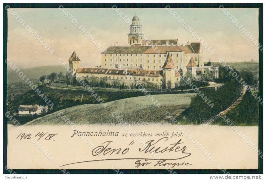 Hungary Ungheria Pannonhalma Postcard XC3263 - Hongrie