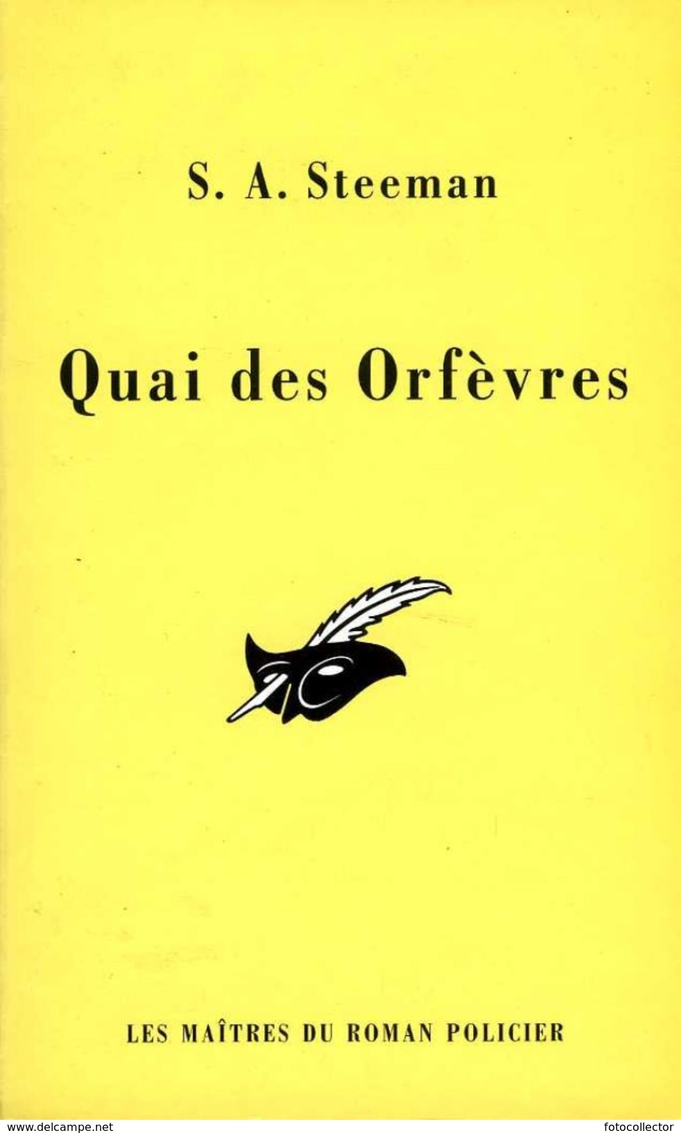 Quai Des Orfèvres Par Steeman (ISBN 2702415873 EAN 9782702415870) - Le Masque
