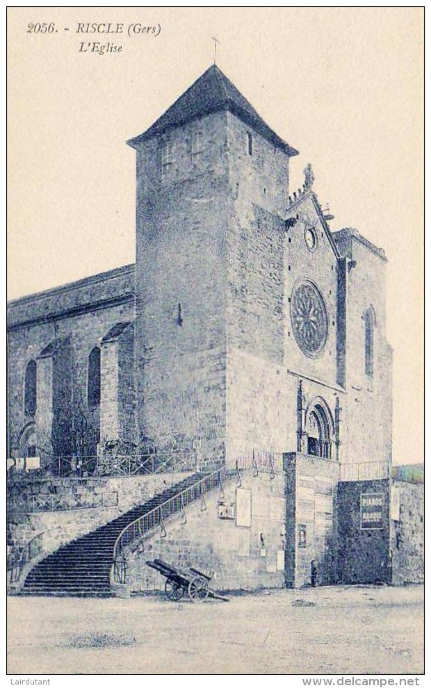 D32  RISCLE  L Eglise  .....  ( Ref H1079 ) - Riscle