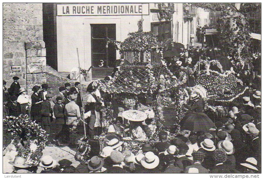 D32  RISCLE  Fête Des Fleurs ( Reprise Photo De 1923 ) ..... - Riscle