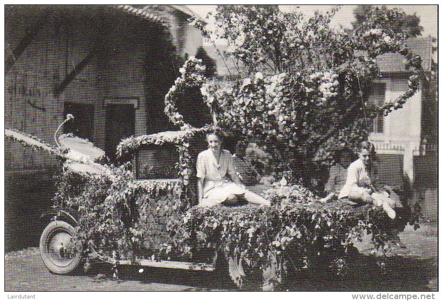 D32  RISCLE  Fête Des Fleurs ( Reprise Photo De 1946 )  ..... - Riscle