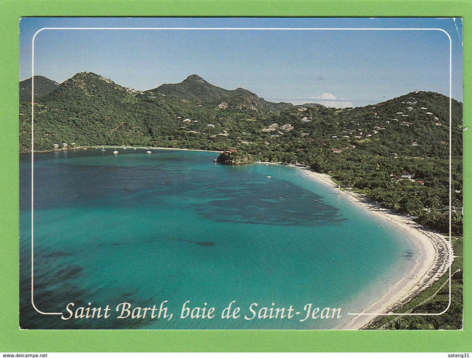 SAINT BARTH:BAIE DE SAINT-JEAN. - Saint Barthelemy