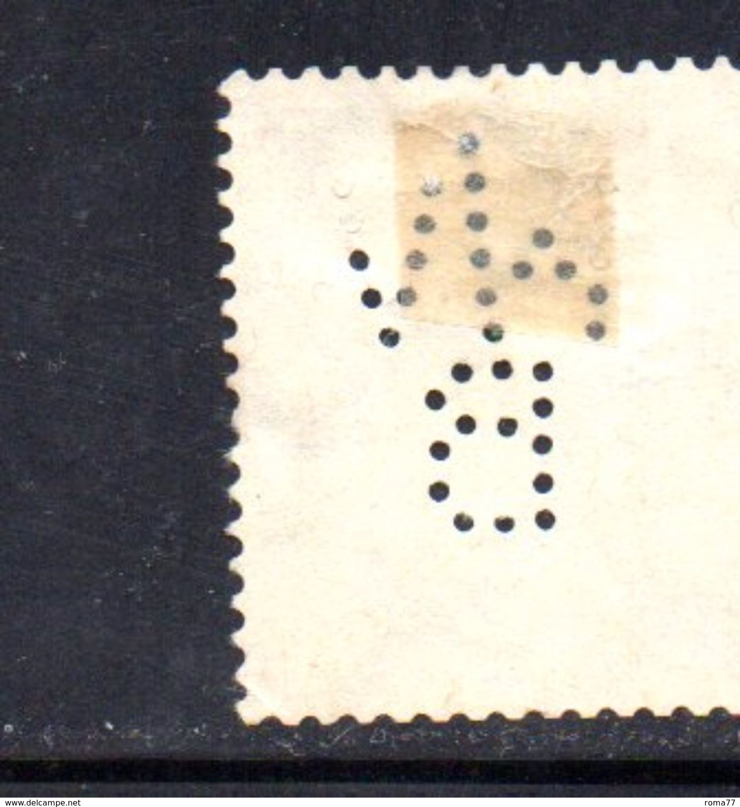 T170 - GERMANIA 1925 PERFIN PERFINS , 20 Pf Unificato N. 367   USATO - Usati