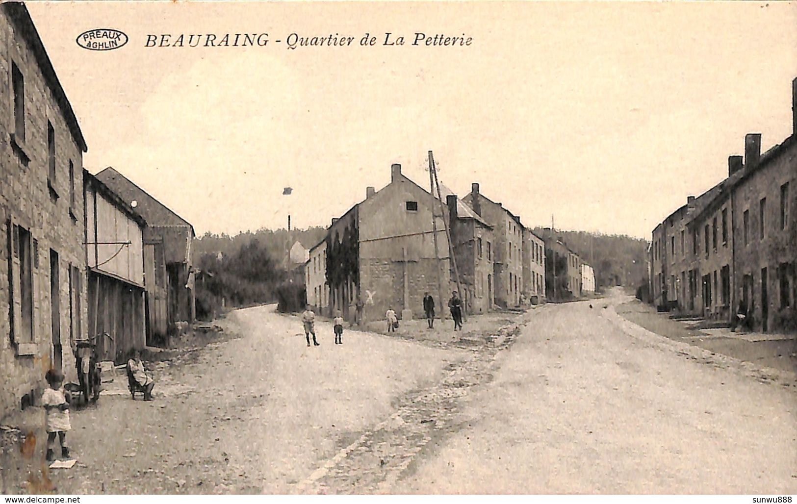 Beauraing - Quartier De La Petterie (animée, Edit. PâtisserieCougnon-Dubuisson) - Beauraing