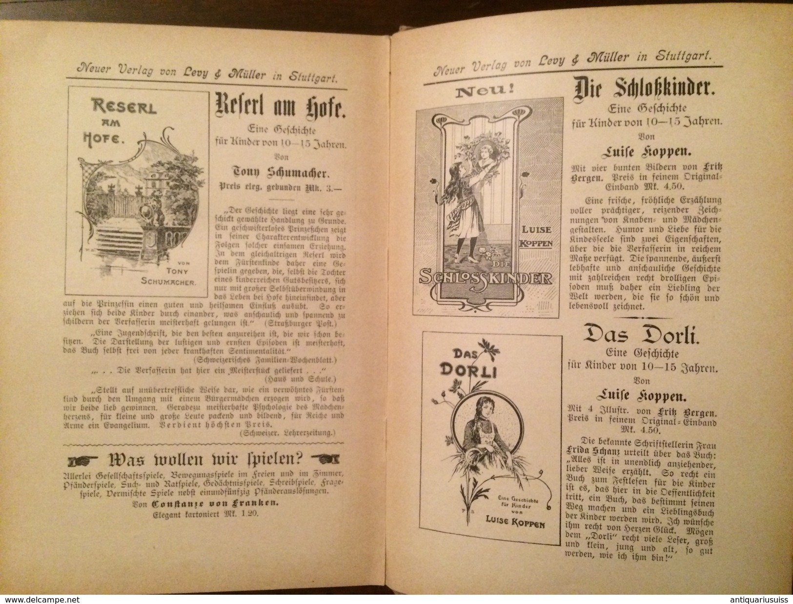 Keine Langeweile !  von Tony Schumacher - 1900 - Stuttgart