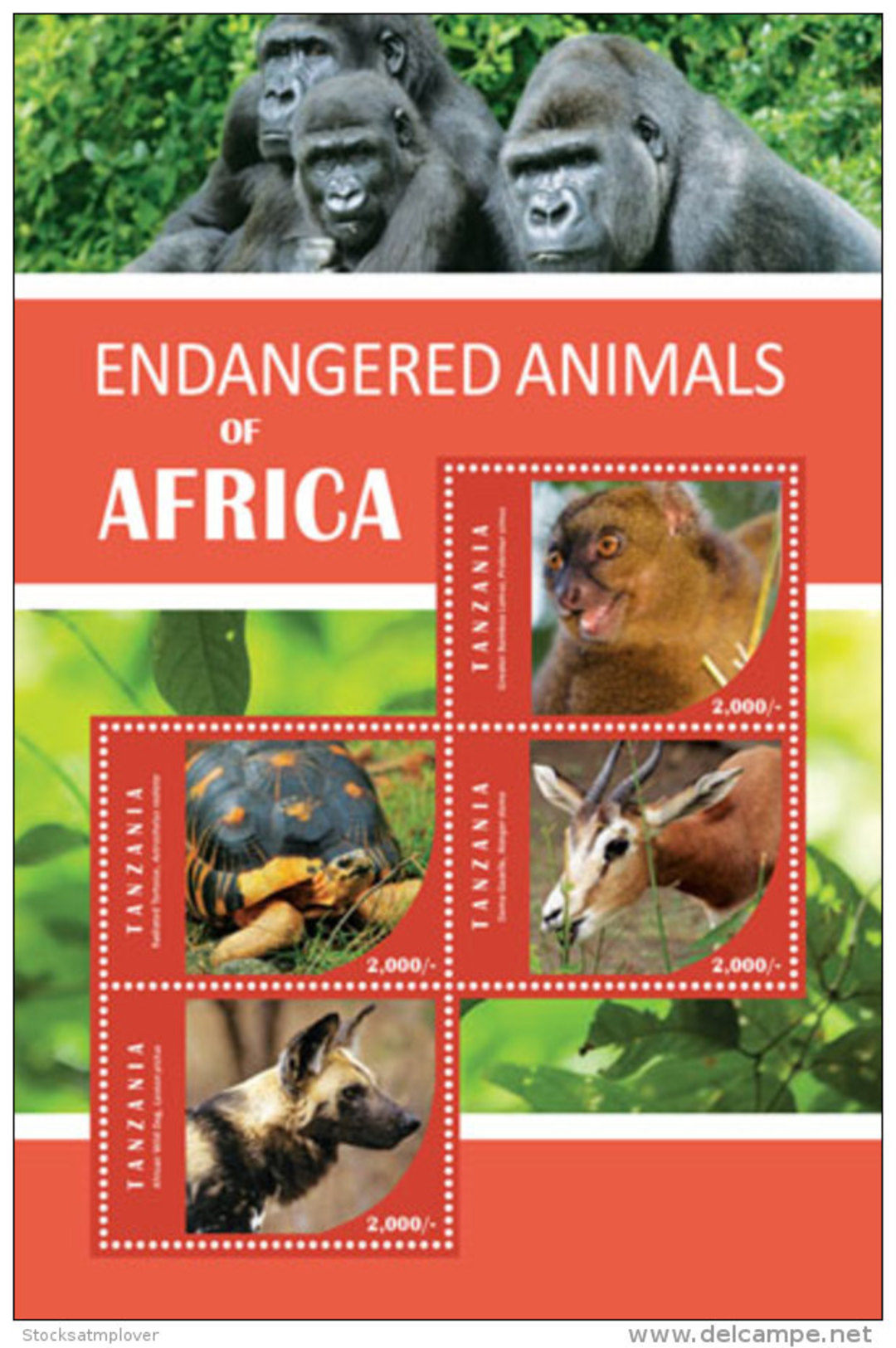 Tanzania-2016-endangered Animals - Other & Unclassified