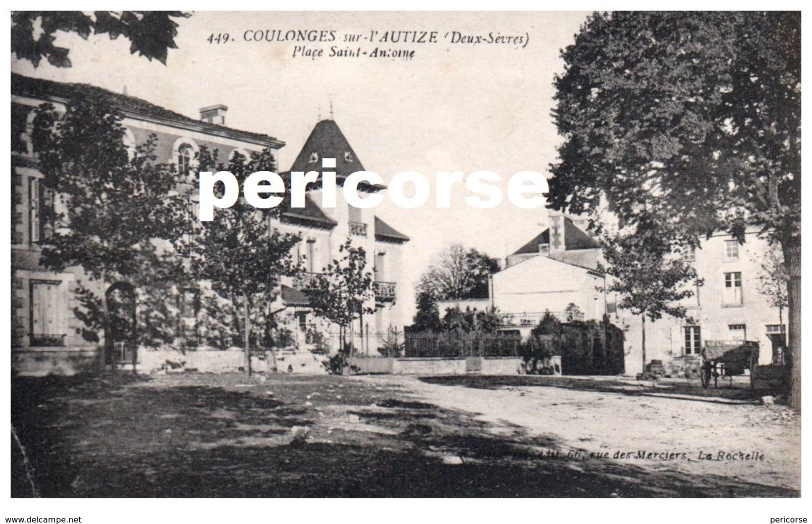 79  Coulonges Sur L'Autize Place Saint Antoine - Coulonges-sur-l'Autize