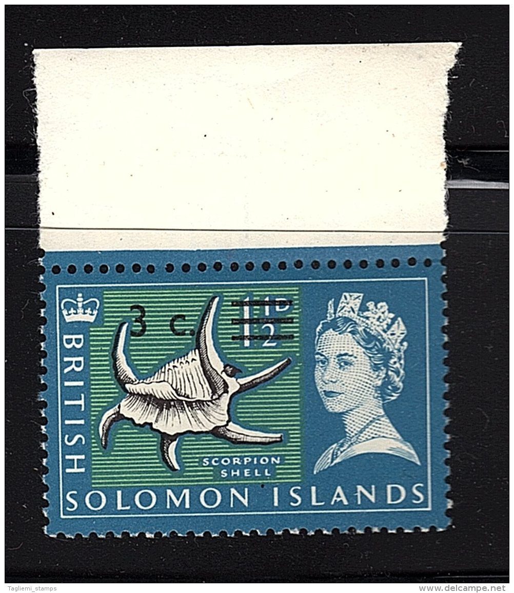 British Solomon Islands, 1966, SG 137B, MNH (Wmk Sideways) - Iles Salomon (...-1978)