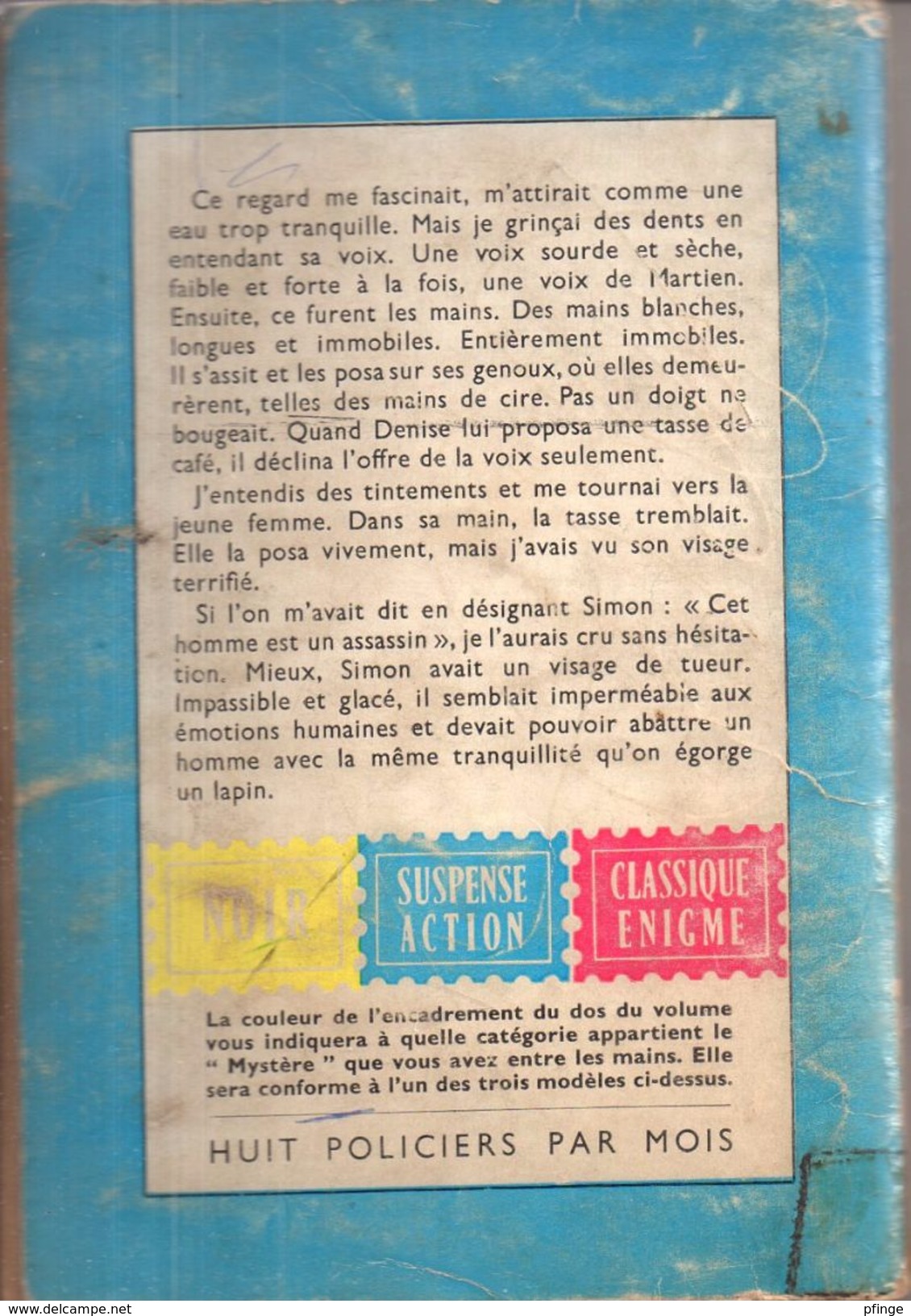 A L'américaine Par Michel Lebrun - Un Mystère N°508 - Presses De La Cité