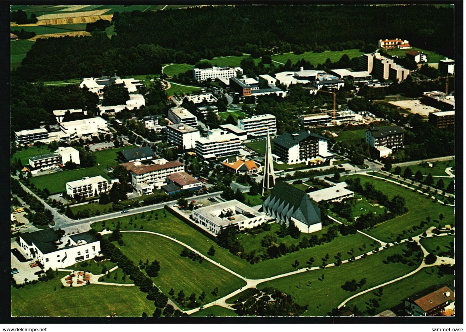 Bad Füssing  -  Luftbild  -  Ansichtskarte Ca. 1980   (7534) - Bad Fuessing