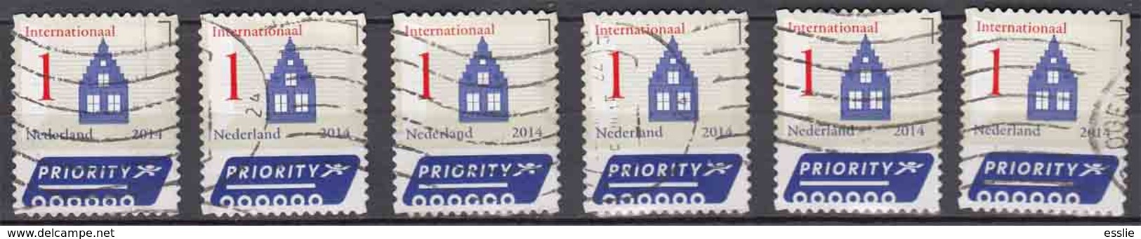 Netherlands - 2014 - Priority Internationaal - Gebraucht
