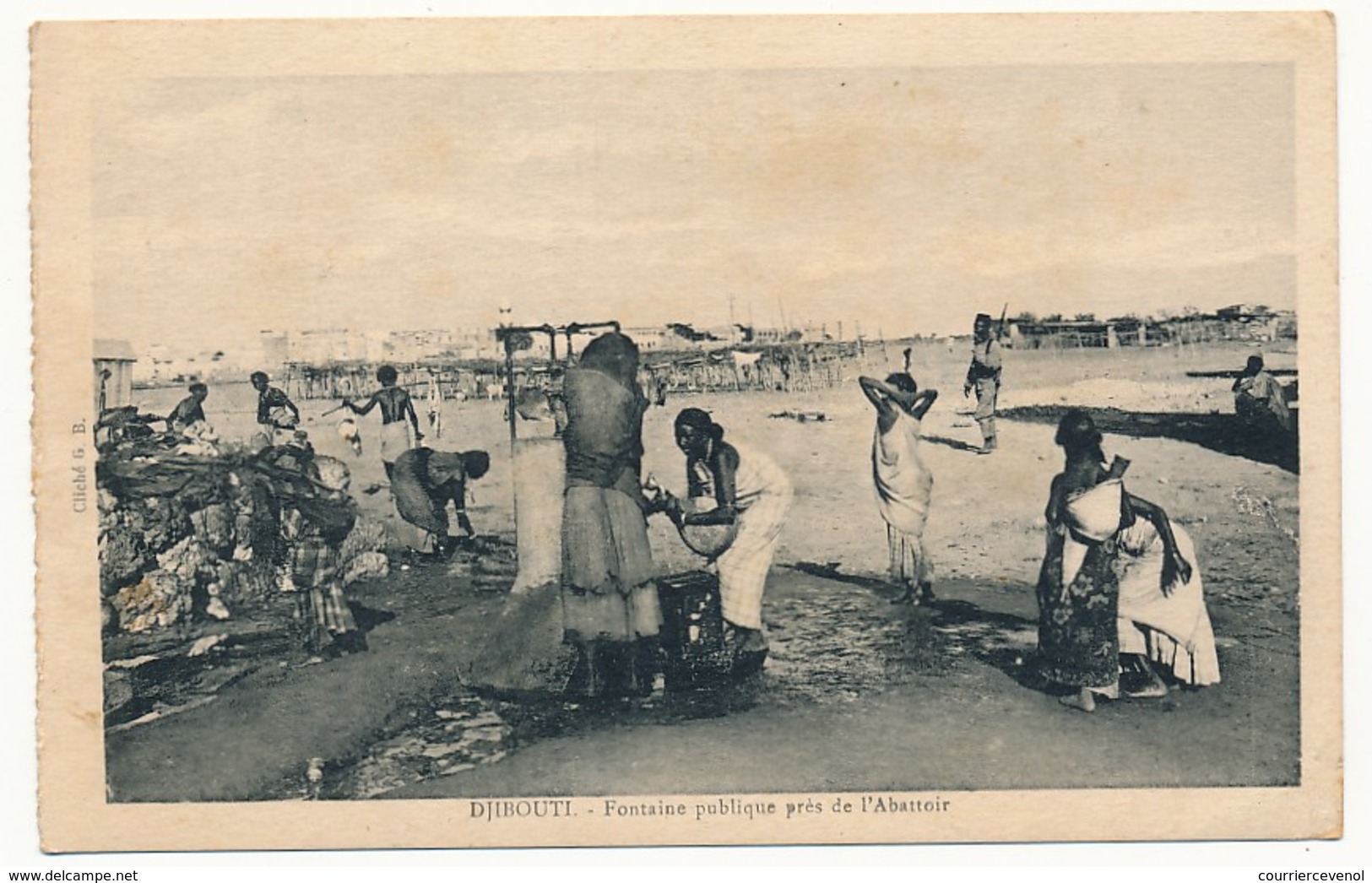 CPA - DJIBOUTI - Fontaine Publique Près De L'abattoir - Djibouti