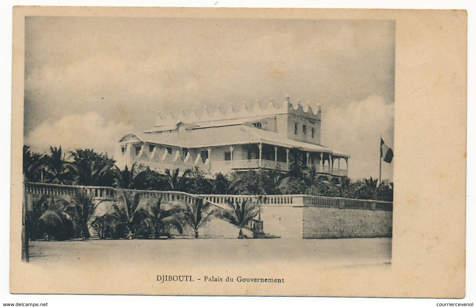 CPA - DJIBOUTI - Palais Du Gouvernement - Dschibuti