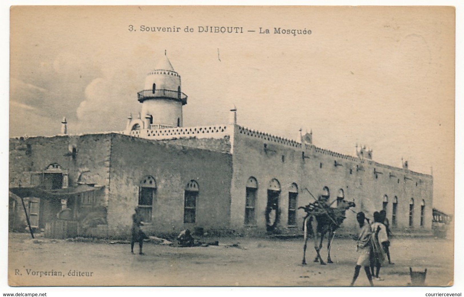 CPA - DJIBOUTI - La Mosquée - Dschibuti